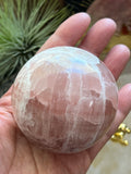 444g Rose Calcite Sphere