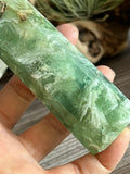 Green Feather Fluorite, Snowflake Fluorite