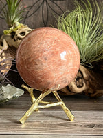 Peach Moonstone Sphere
