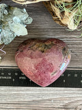 Rhodonite Heart