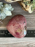 Rhodonite Heart