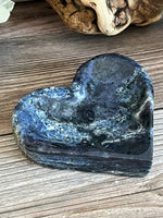 Dumorterite Heart Shaped Dish