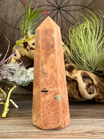 Peach Moon Stone Tower