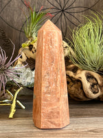 Peach Moon Stone Tower