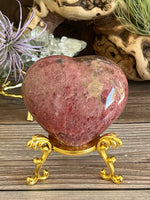 Rhodonite Heart