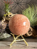 Peach Moonstone Sphere
