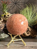 Peach Moonstone Sphere
