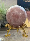 444g Rose Calcite Sphere