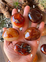 Carnelian Palm Stones