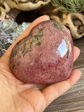 Rhodonite Heart