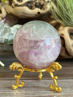 213g Yttrium Fluorite Sphere