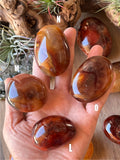 Carnelian Palm Stones