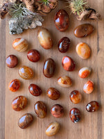 Carnelian Palm Stones