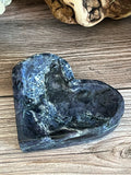 Dumorterite Heart Shaped Dish
