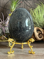 599g Lazurite Egg, Lazulite, Dumortieritr