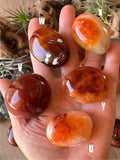 Carnelian Palm Stones