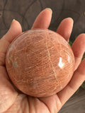 Peach Moonstone Sphere