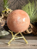 Peach Moonstone Sphere