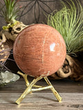Peach Moonstone Sphere