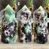 Rainbow Feather Fluorite Tower