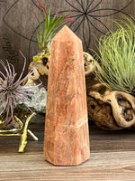 Peach Moon Stone Tower