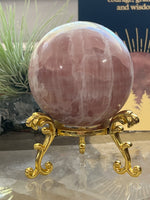 444g Rose Calcite Sphere