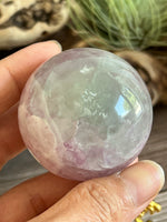 213g Yttrium Fluorite Sphere