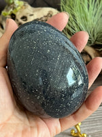 599g Lazurite Egg, Lazulite, Dumortieritr