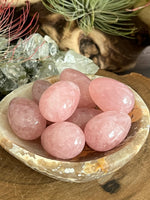 Mini Rose Quartz Eggs