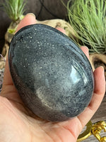 599g Lazurite Egg, Lazulite, Dumortieritr