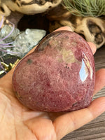 Rhodonite Heart