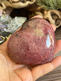 Rhodonite Heart