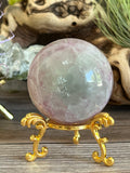213g Yttrium Fluorite Sphere