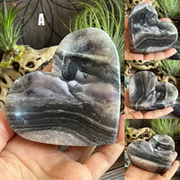 Purple Silky Fluorite Dish