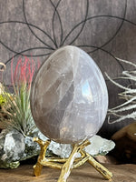 431g Blue Rose Quartz Egg