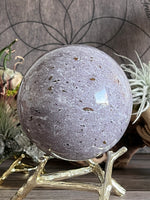 1599g Creamy Purple Ocean Jasper Sphere