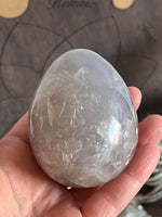 431g Blue Rose Quartz Egg